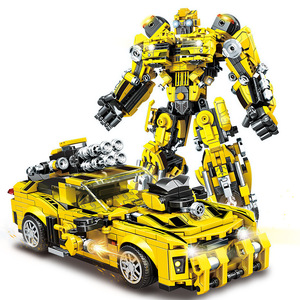 Kit de Construcción de Robot Mecha Gigante OEM de Alta Dificultad - Modelo de Mecha Transformable, Bloques Compatibles, Regalo <span class=keywords><strong>para</strong></span> Niños - Product Image 4