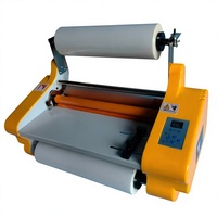 Machine de plastification thermique A3 350 rouleaux Plastification à chaud avec options de format de papier A4 A5 A6