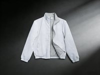 Chaqueta con cremallera lisa al por mayor, informal, reversible, cortavientos, para hombre, tipo cárdigan