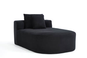 Sofá Cama Cuadrado Ecológico, Tapizado en Tela, Modular, con Almacenamiento Compacto para Dormitorio - Product Image 4