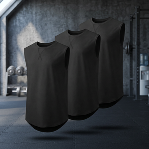 Mens Polyester Sleeveless Vest Crew Neck Quick Dry Breathable 3D Digital Print Knitted <b>Sports</b> <b>Tank</b> <b>Top</b> Hip Hop Casual Summer Tee - Product Image 3