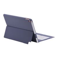 Casing Keyboard Nirkabel Pintar Neptux Ultra-Tipis Ukuran Penuh untuk iPad Air 3 10.5 Inch dengan Mekanisme Gunting, Touchpad, dan Anti Tumpah
