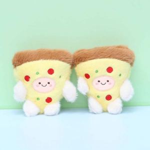 Pendentif en peluche amusant en forme de poupée pizza de dessin animé, petite poupée à longues jambes, cadeau d'anniversaire, breloque anti-stress - Product Image 1