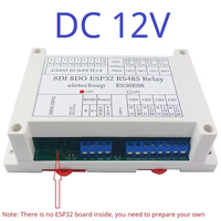 Eletechsup ES30E08 DC 7-24v ESP32 C3 Super Mini papan ekspansi 4AI-4DO RS485 modul Relay untuk WEB MQTT jaringan Ethernet IOT