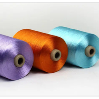 100% Dyed Viscose Filament Yarn 300D/1 600D/1 for Embroidery & Sewing Anti-Bacteria Eco-Friendly