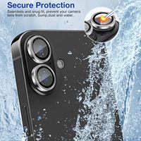 Protecteur d'objectif d'appareil photo pour iPhone 16 15 14 Pro Max