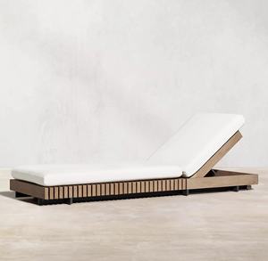 Chaise longue <span class=keywords><strong>de</strong></span> luxe en teck pour la plage, la piscine, la cour, l'hôtel, la villa, durable - Product Image 2