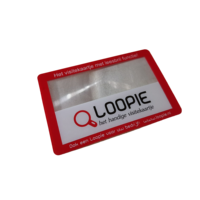 Customised Logo Magnifying Card Durable Portable PVC/Plastic Promotional Business Gifts for Wholesale