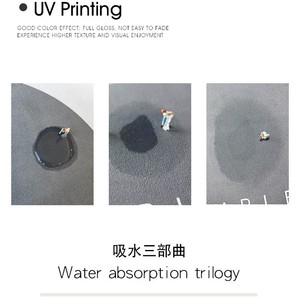 Alfombra de Terciopelo Cristal, Diseño Abstracto de Color Sólido, Cuadrada, de Poliéster, Resistente a las Manchas, para Uso Doméstico, Limpieza Localizada, Patrones Personalizados - Product Image 2