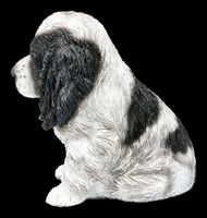 Figurine Cocker épagneul pour chiot, Statue Cocker épagneul, sculpture de chien personnalisée