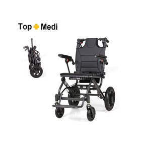 Silla de Ruedas Manual Portátil para Aerolíneas - Diseño Ligero, Alta Capacidad 120 kg, Ofertas B2B - Product Image 1