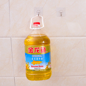Transparent Rectangle Adhesive <b>Hook</b> Wall Mounted Self Adhesive Heavy Duty For <b>Kitchen</b> Door Use - Product Image 4