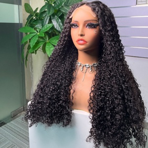วิกผมแท้แบบไม่ต้องใช้กาว คุณภาพสูง 5*5 สำหรับทรง Pixie Curly ผมเวียดนามแบบ Super Double Drawn พร้อมเชือกผูกแบบไม่ต้องใช้กาว - Product Image 3
