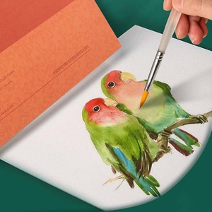 LISI 5x7 pouces 100% coton sans acide 140LB/300GSM BAOHONG Academy Grade <span class=keywords><strong>Aquarelle</strong></span> <span class=keywords><strong>Bloc</strong></span> <span class=keywords><strong>de</strong></span> livre pour peinture et dessin - Product Image 3