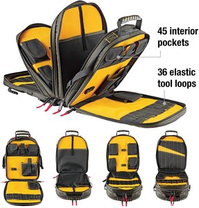 Túi đựng dụng cụ thợ điện đa năng, bền bỉ, nhiều chức năng, balo đựng đồ nghề, túi dụng cụ sửa ống nước - Product Image 6