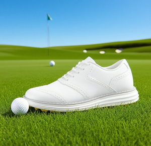 <span class=keywords><strong>Chaussures</strong></span> <span class=keywords><strong>de</strong></span> <span class=keywords><strong>golf</strong></span> en cuir imperméables professionnelles pour hommes baskets d'extérieur antidérapantes-Wholesale Supply - Product Image 1