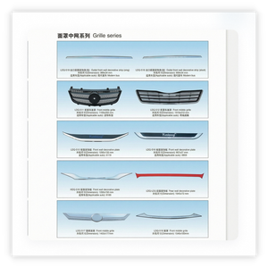 Paneles Decorativos y Funcionales para la Parrilla Delantera de Autobuses, Serie Bus Grille, para Autocares Yutong, King Long, Higer, <span class=keywords><strong>Shenlong</strong></span>, Jinlv, Shaolin - Product Image 1