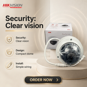 Caméra de surveillance <span class=keywords><strong>Hikvision</strong></span> DS-2CD2123G2-IU 2 MP AcuSense avec micro intégré, technologie WDR 120 dB, IP67 IK10 H.265+ POE, dôme fixe - Product Image 1