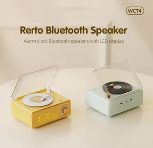 Nhà Máy Bán Buôn Chất Lượng Cao Retro Bluetooth Loa Phong Cách Cũ Ghi Máy Nghe Nhạc Quay Phim Thiết Kế Loa Không Dây - Product Image 3