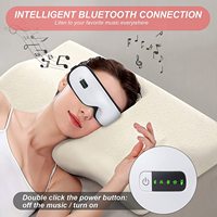 Heiß verkaufte Artikel: Vibrations-Wärme-Druckluft-Augenmassagegerät mit Musik und drahtloser Funktion