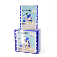 Boîte en carton ondulé en papier kraft, impression personnalisée à l'intérieur et à l'extérieur, emballage de boîte cosmétique