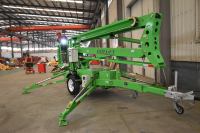 Plateforme élévatrice articulée autopropulsée 14M 16M 18M, nacelle élévatrice à flèche remorquable