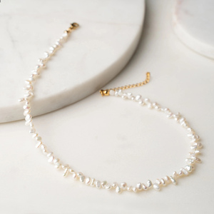 Shiqi, collar <span class=keywords><strong>de</strong></span> cuentas <span class=keywords><strong>de</strong></span> perlas naturales <span class=keywords><strong>de</strong></span> agua dulce, conjunto <span class=keywords><strong>de</strong></span> pulsera, joyería <span class=keywords><strong>de</strong></span> boda, collar <span class=keywords><strong>de</strong></span> cuentas <span class=keywords><strong>de</strong></span> perlas irregulares, conjunto <span class=keywords><strong>de</strong></span> regalo <span class=keywords><strong>de</strong></span> dama <span class=keywords><strong>de</strong></span> honor - Product Image 6