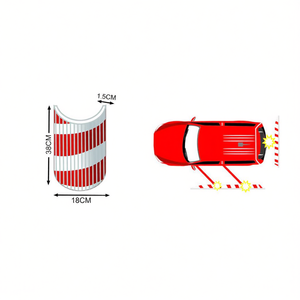 Protector de Parachoques para Coche ZCQR DECO, Rojo, 38x18x1.5cm, Protección para Estacionamiento, Modelo M0833 - Product Image 2