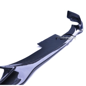 Alerón Inferior de Fibra de Carbono Estilo E, Divisor de Parachoques Delantero para BMW F10 520d 540i 550i M Tech 2010+ - Product Image 6