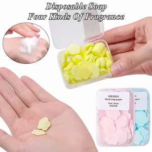 Savon liquide pour les mains aux pétales <span class=keywords><strong>de</strong></span> rose, mini-fleurs <span class=keywords><strong>de</strong></span> papier dissolvables, ingrédients naturels, soin <span class=keywords><strong>de</strong></span> la peau, accessoire <span class=keywords><strong>de</strong></span> bain et <span class=keywords><strong>de</strong></span> toilette quotidien - Product Image 3