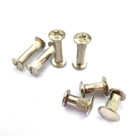 Vis de connexion pour meubles en zinc plaqué standard fabriquées en Chine M4 M8