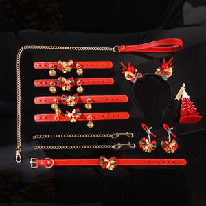 Set de Regalo SM Navideño, Esposas para Manos y Tobillos, Kit de Bondage, Juguetes Románticos para Parejas, Juguetes para Adultos para las Fiestas Navideñas para Mujeres - Product Image 3