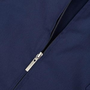 Veste de chemise de travail à manches courtes à fermeture éclair cachée résistante aux taches pour technicien mécanicien - Product Image 3