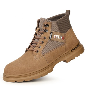 Bota de Seguridad Industrial Steel Worker, color avellana Ref. 2322 |  Prodesypp, SA de CV