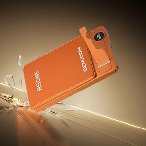 F15 5000mAh 10000mAh 15W Kablosuz Manyetik Şarj Cihazları LED Ekranlı Hızlı Şarj Metal Kablosuz Powerbank - Product Image 5