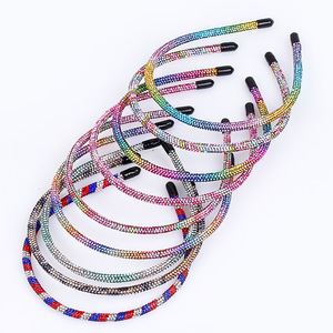 Hua Liyu – bandeaux en strass pour femmes, accessoires de cheveux à la mode de style coréen, DZ009 - Product Image 1