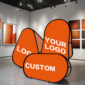 Support publicitaire Zhide -up avec bannières en polyester double face pour le Nouvel An chinois Halloween - Utilisation en extérieur imperméable et durable - Product Image 5