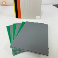 Panneau alvéolé modulaire en polypropylène avec support en feutre de 3 mm/5 mm pour salles d'exposition, haute capacité de charge