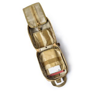 Bolsa de primeros auxilios FA01 con sistema molle de 8x6x3 pulgadas con correas molle - Product Image 6