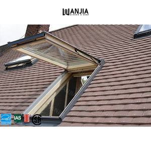 Eficiencia energética Ventanas acústicas de doble acristalamiento Ventanas de techo eléctricas Tragaluces esmaltados de aluminio - Product Image 4