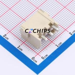 HCZZ0590-3 Wire-to-Board Pin Header SMD,P=3.96mm,Horizontal Mount Connector 1x3P 3.96mm Horizontal Mount VH - Product Image 2