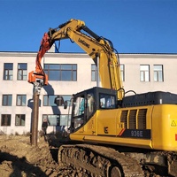 Гидравлический вибромолот KN350 для экскаватора, гидравлический вибропогружатель, машина для забивки шпунтовых свай