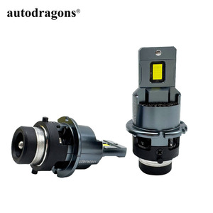 หลอดไฟหน้ารถยนต์ LED รุ่นอัพเกรด Canbus ป้องกันข้อผิดพลาด All In One ขนาด D2S เท่าของเดิม แบบเสียบใช้งานได้ทันที กันน้ำ IP68 พร้อมพัดลมระบายความร้อน - Product Image 5