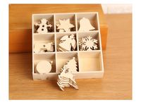 Boîte de rangement en bois écologique, durable, multi-compartiments, moderne, simple, personnalisable, organisateur de bureau, porte-accessoires, porte-objets divers