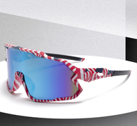 Bettega nouveau film couleur cyclisme lunettes de soleil sport hommes et femmes lunettes de soleil coupe-vent grand cadre UV400 lunettes