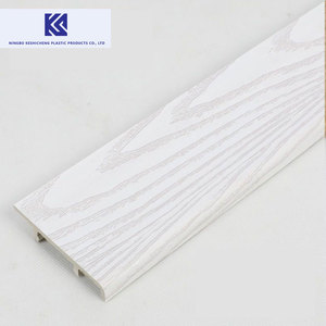 Design moderne Plinthe en <span class=keywords><strong>PVC</strong></span> apprêtée <span class=keywords><strong>Quart</strong></span> <span class=keywords><strong>de</strong></span> <span class=keywords><strong>rond</strong></span> Moulure murale Garniture <span class=keywords><strong>de</strong></span> bord étanche multi-modèles en usine - Product Image 1