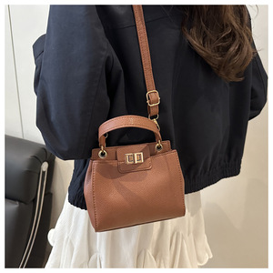 Bolso de mano de cubo de inspiración de lujo para mujer Borse Di Lusso Patchwork minimalista de lujo para mujer bolso de hombro tipo bandolera - Product Image 4