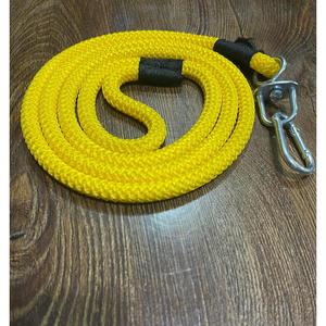 Laisse en corde pour chiens moyens-Jaune - Product Image 1