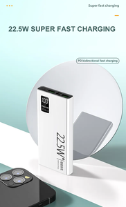 PD22.5W ชาร์จเร็วแบตเตอรี่สำรองมือถือ10000มิลลิแอมป์แบตสำรองแบบพกพาแบตเตอรี่สำรอง10000mAh - Product Image 4