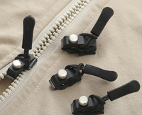 Kit de réparation de fermetures éclair universelles en acier inoxydable sur mesure, tailles réglables amovibles, sans outils, pour sacs et bagages – Vente en gros
